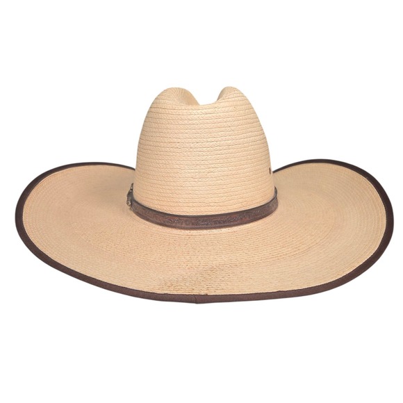 Vintage Larry Mahan's Collection by Milano Cowboy Hat Size 6 7/8" Made in USA - Picture 8 of 16
